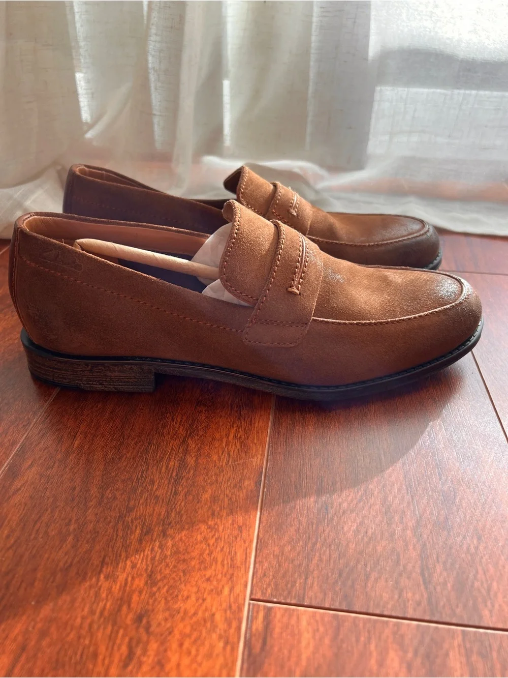 Clarks soft suede